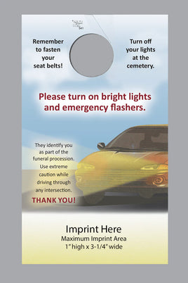 Headlight Card - Blue - 541