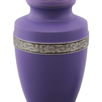 Avalon Purple Cremation Urn - Overstock Deal - IUAL175
