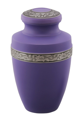Avalon Purple Cremation Urn - Overstock Deal - IUAL175