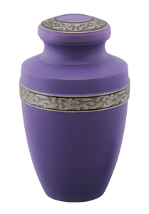 Avalon Purple Cremation Urn - Overstock Deal - IUAL175
