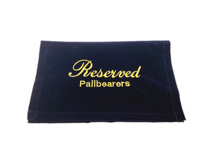 Reserved Pallbearer Seat Sign - IUSIGN101