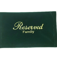 Reserved Seat Sign - IUSIGN100