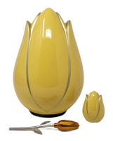 Tulip Series - Fiberglass Cremation Urn, Yellow - IUFS102-Yellow