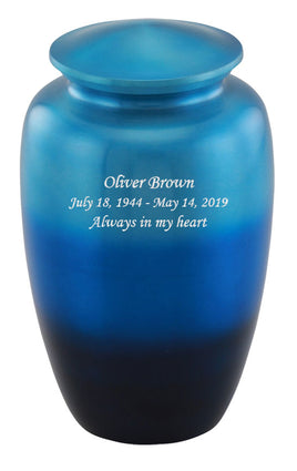 Classic Value Blue Ombré Urn - IUVU110