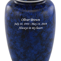 Classic Value Navy Urn - IUVU115-Blue