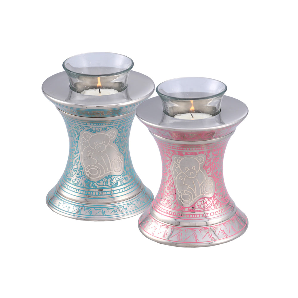 Tealight Infant Urn - Pink or Blue - IUIN108