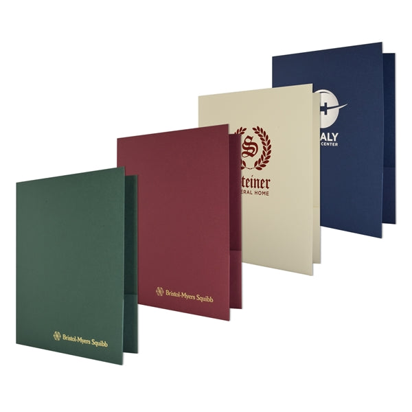 Presentation Folder with 2 Pocket and Business Card Holder - Call to order