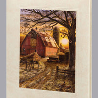 Farm Harvest Funeral Guest Book - 6 Ring - ST7523-BK