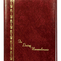 Royal Series Memorial Guest Book - 6 Ring