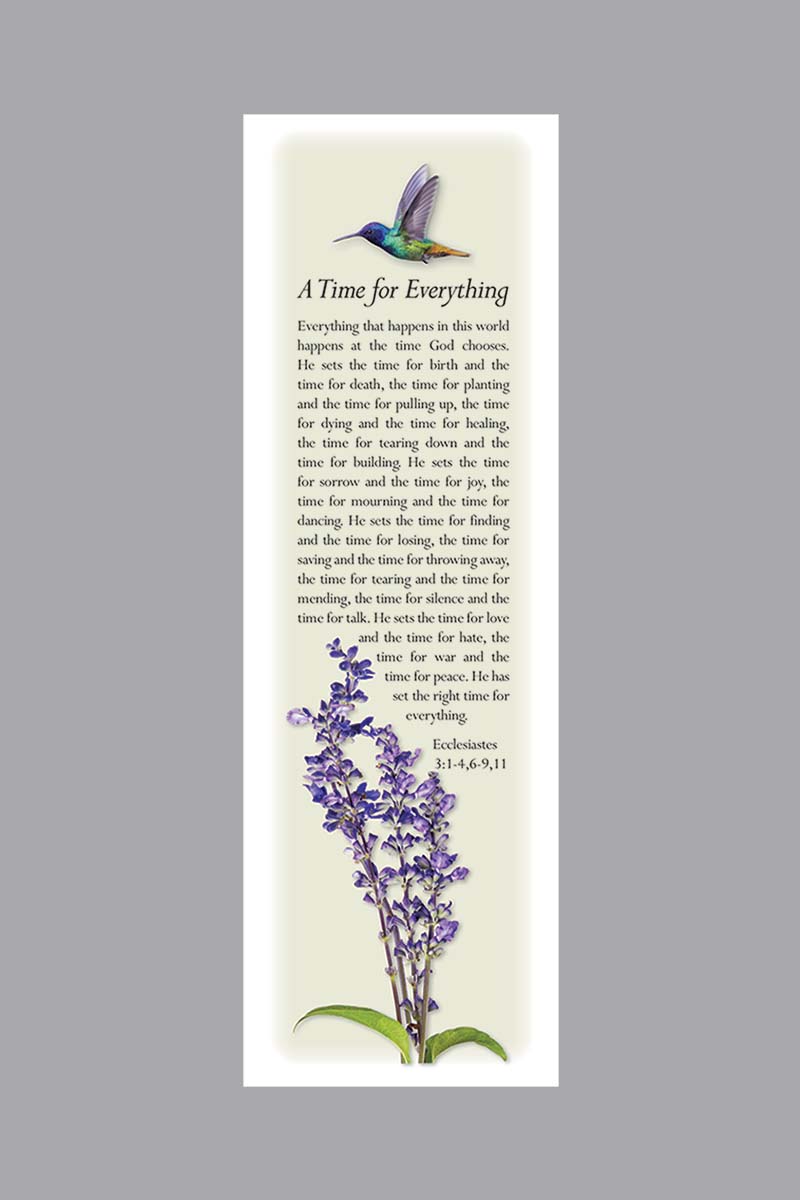 Hummingbird Bookmark - ST8600-BM