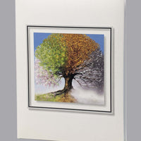 Four Seasons Funeral Guest Book - 6 Ring - 8604-RBK
