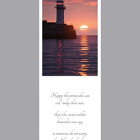 Lighthouse Bookmark - ST8606-BM