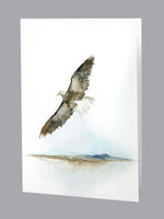 Eagle Soaring Design (Urn and Stationery)