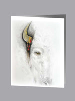 White Buffalo Calf Woman Design (Urn and Stationery)
