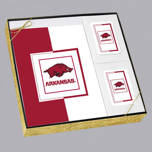 University of Arkansas Razorbacks - Stationery Box Set - STUARK100