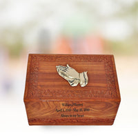 Rosewood Brass Praying Hand - IUWD100-BPH
