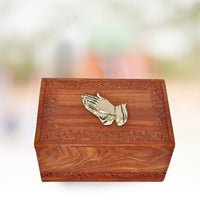Rosewood Brass Praying Hand - IUWD100-BPH
