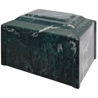 Emerald Pillard Cultured Marble Adult Cremation Urn