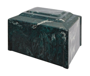 Emerald Pillard Cultured Marble Adult Cremation Urn