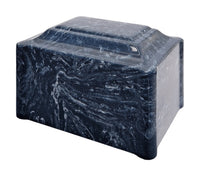 Ocean Breeze Pillared Cultured Marble Adult Cremation Urn
