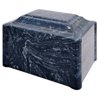 Ocean Breeze Pillared Cultured Marble Adult Cremation Urn