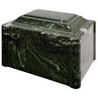 Scratch & Dent Midnight Winter Pines Pillared Marble Urn