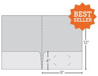 Presentation Folder with 2 Pocket and Business Card Holder - Call to order

