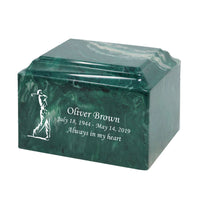 Emerald Grace Cultured Marble Urn - IUCM816
