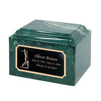 Emerald Grace Cultured Marble Urn - IUCM816
