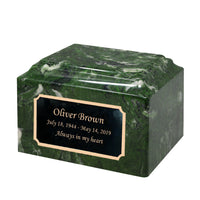 Evergreen Grace Cultured Marble Urn - IUCM813