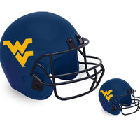West Virginia Mountaineers Football Helmet Cremation Urn - HLWVG100