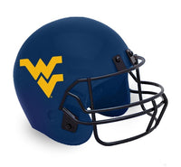 West Virginia Mountaineers Football Helmet Cremation Urn - HLWVG100