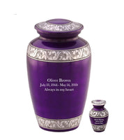 Modest Series - Mulberry Cremation Urn - IUAL101
