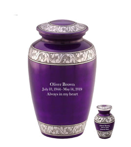 Modest Series - Mulberry Cremation Urn - IUAL101