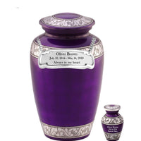 Modest Series - Mulberry Cremation Urn - IUAL101