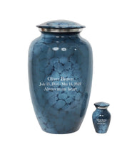 Modest Series - Classic Denim Cremation Urn - IUAL115