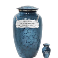 Modest Series - Classic Denim Cremation Urn - IUAL115