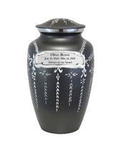 Modest Series - Fancy Diamond Cut Cremation Urn - IUAL124
