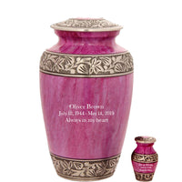 Modest Series - Lotus Pink Cremation Urn - IUAL126