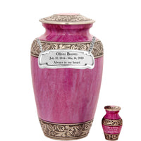 Modest Series - Lotus Pink Cremation Urn - IUAL126