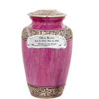Modest Series - Lotus Pink Cremation Urn - IUAL126