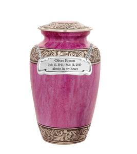Modest Series - Lotus Pink Cremation Urn - IUAL126