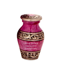 Modest Series - Lotus Pink Cremation Urn - IUAL126