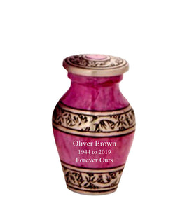 Modest Series - Lotus Pink Cremation Urn - IUAL126
