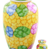 Tiger Eye Rainbow Alloy Cremation Urn  Overstock Deal w/ Free keepsake AL154-Rainbow