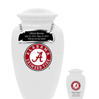 Fan Series - University of Alabama Crimson Tide Seal Memorial Cremation Urn - IUALB100