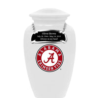 Fan Series - University of Alabama Crimson Tide Seal Memorial Cremation Urn - IUALB100