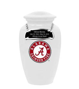 Fan Series - University of Alabama Crimson Tide Seal Memorial Cremation Urn - IUALB100
