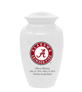Fan Series - University of Alabama Crimson Tide Seal Memorial Cremation Urn - IUALB100