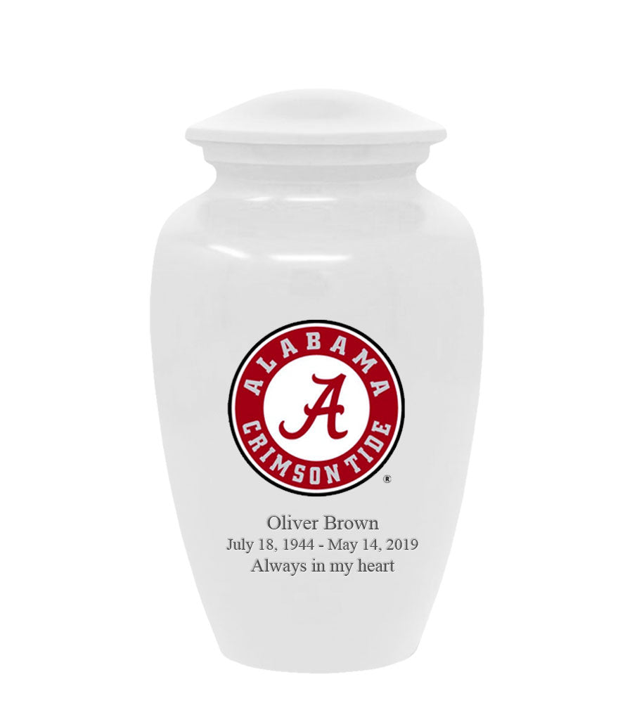 Fan Series - University of Alabama Crimson Tide Seal Memorial Cremation Urn - IUALB100